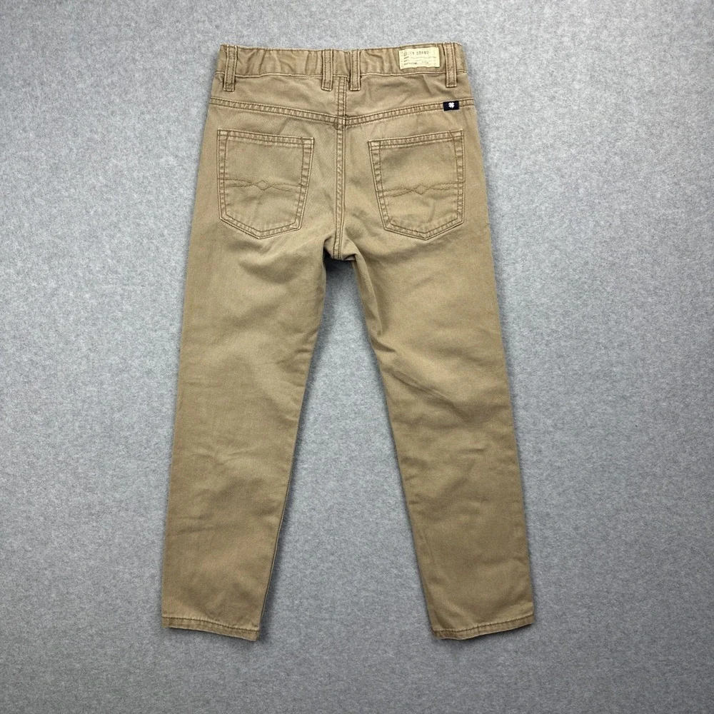 Lucky Brand Boys Khaki Jeans Size 8 - Picture 2 of 6